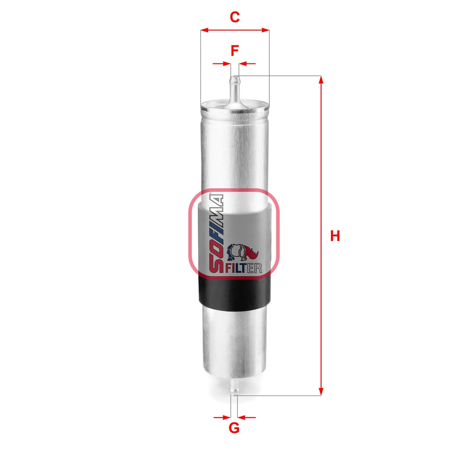filtru combustibil SOFIMA S 1839 B