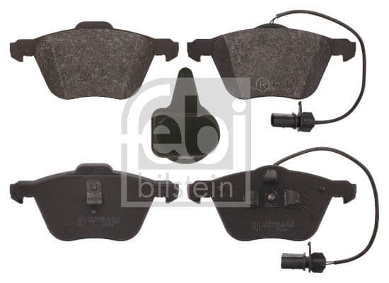 set placute frana,frana disc FEBI BILSTEIN 16629