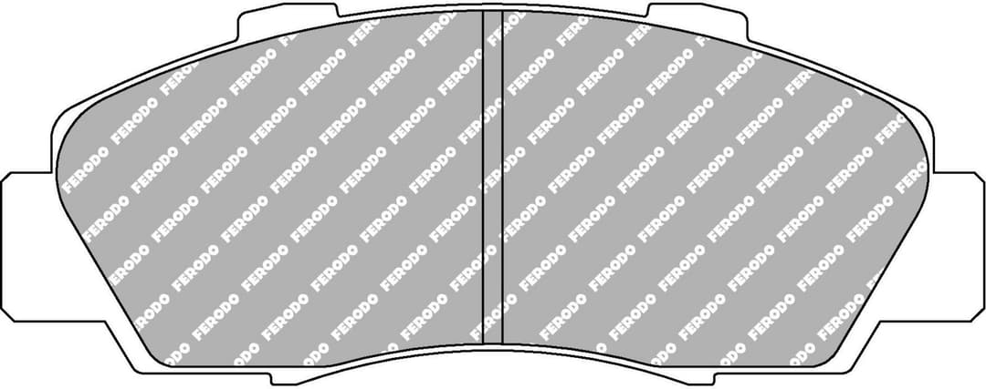 set placute frana,frana disc FERODO FCP905H