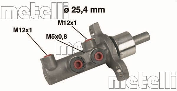 Pompa centrala, frana METELLI 05-0439