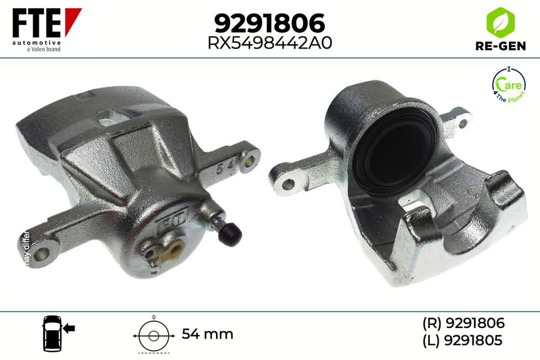 Etrier frana FTE 9291806