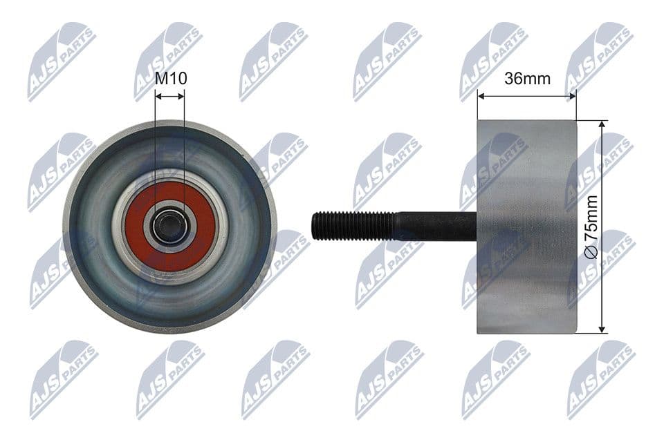 rola intinzator,curea transmisie NTY RNK-NS-049