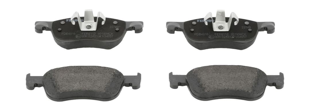 set placute frana,frana disc FERODO PREMIER ECO FRICTION FDB4816