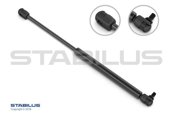 Amortizor gaz, capac cutie scule STABILUS // LIFT-O-MAT® 2482LQ