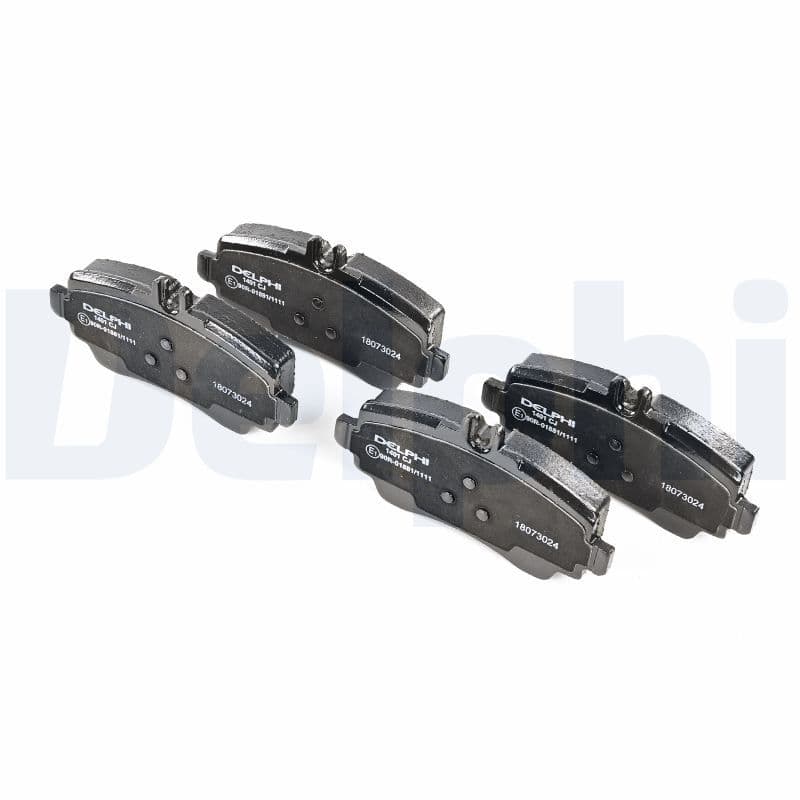 set placute frana,frana disc DELPHI LP1401