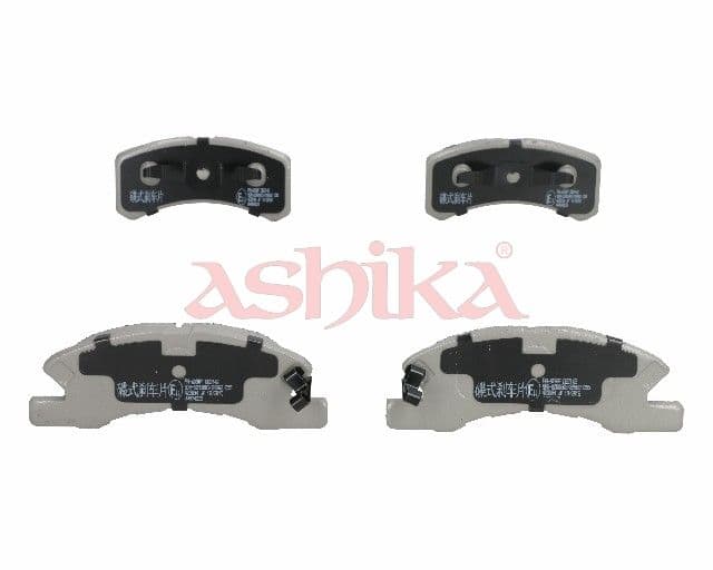 set placute frana,frana disc ASHIKA 50-06-609