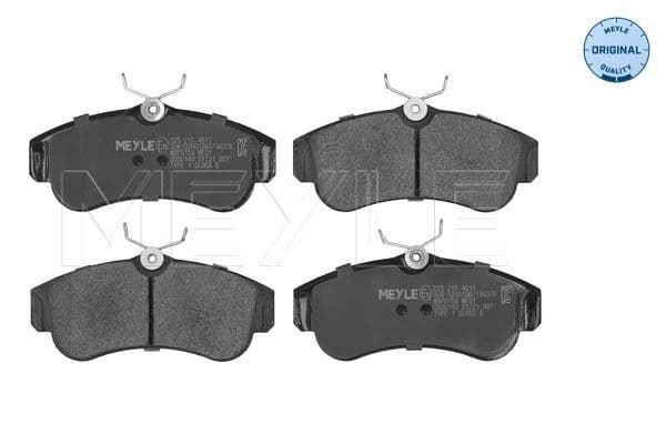 set placute frana,frana disc MEYLE -ORIGINAL: True to OE. 025 215 4617
