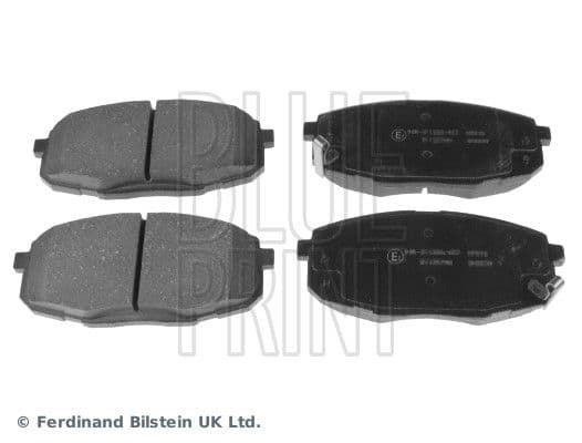 set placute frana,frana disc BLUE PRINT ADG042130