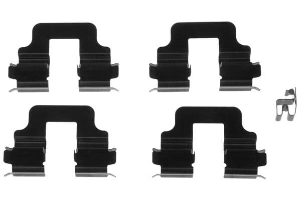 Set accesorii, placute frana TRW PFK442
