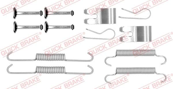 set accesorii, saboti frana parcare QUICK BRAKE 105-0013