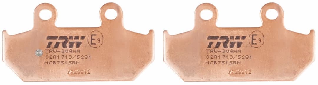 set placute frana,frana disc TRW Sinter Maxi Scooter MCB751SRM