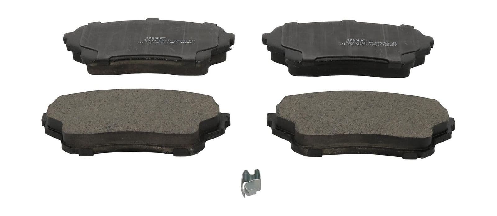 set placute frana,frana disc FERODO PREMIER FDB4077