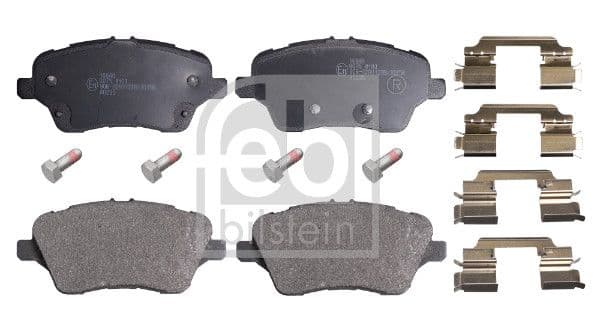 set placute frana,frana disc FEBI BILSTEIN 16940