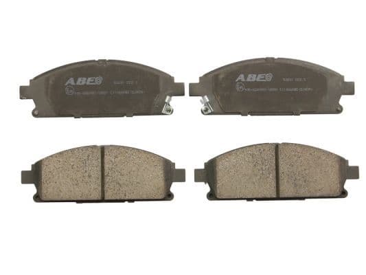 set placute frana,frana disc ABE C11066ABE