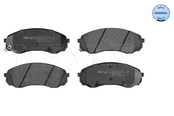 set placute frana,frana disc MEYLE -ORIGINAL: True to OE. 025 245 9717/W