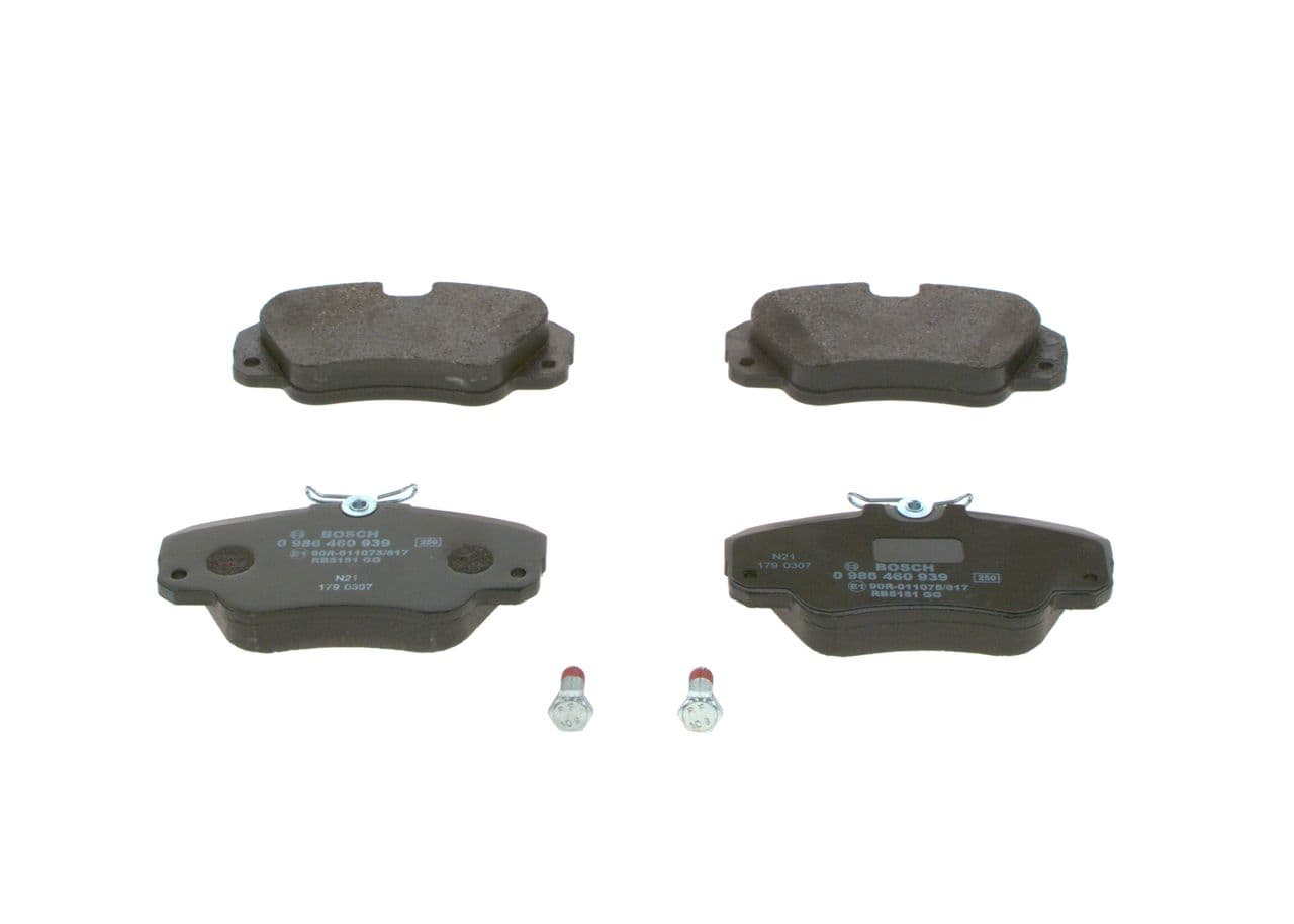 set placute frana,frana disc BOSCH 0 986 460 939