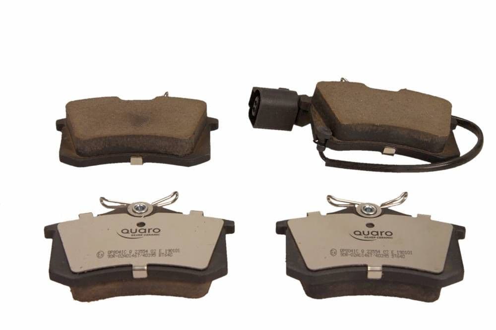 set placute frana,frana disc QUARO SILVER CERAMIC QP8041C