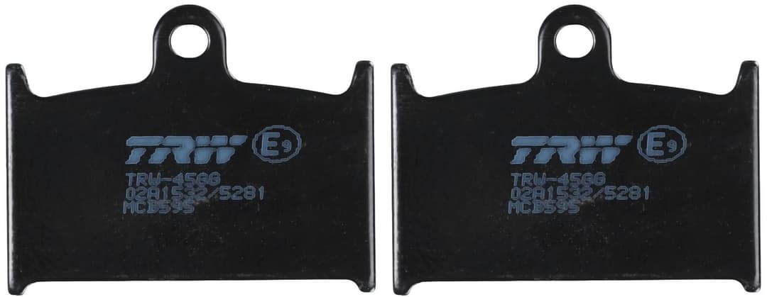 set placute frana,frana disc TRW MCB595