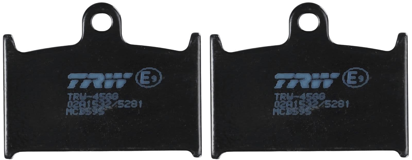 set placute frana,frana disc TRW MCB595