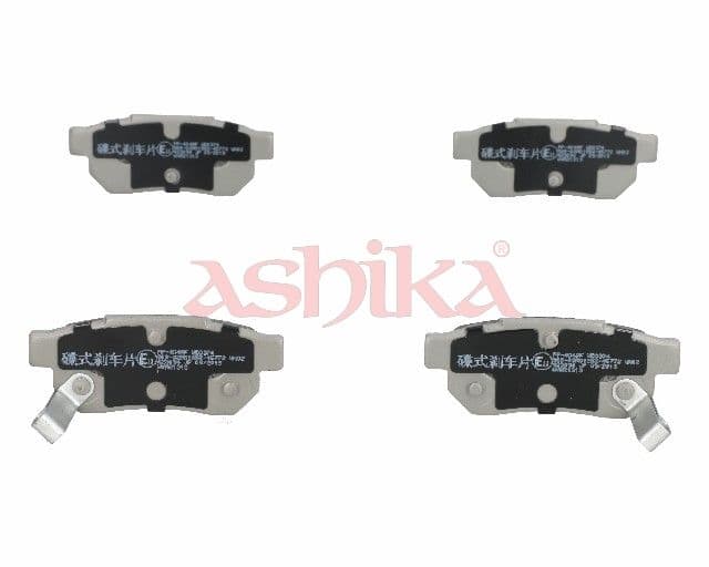 set placute frana,frana disc ASHIKA 51-04-404