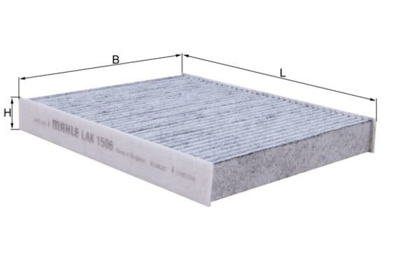 Filtru, aer habitaclu MAHLE LAK 1506