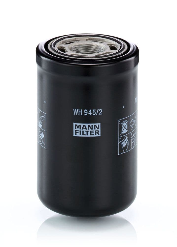 Filtru hidraulic, cutie de viteze automata MANN-FILTER WH 945/2