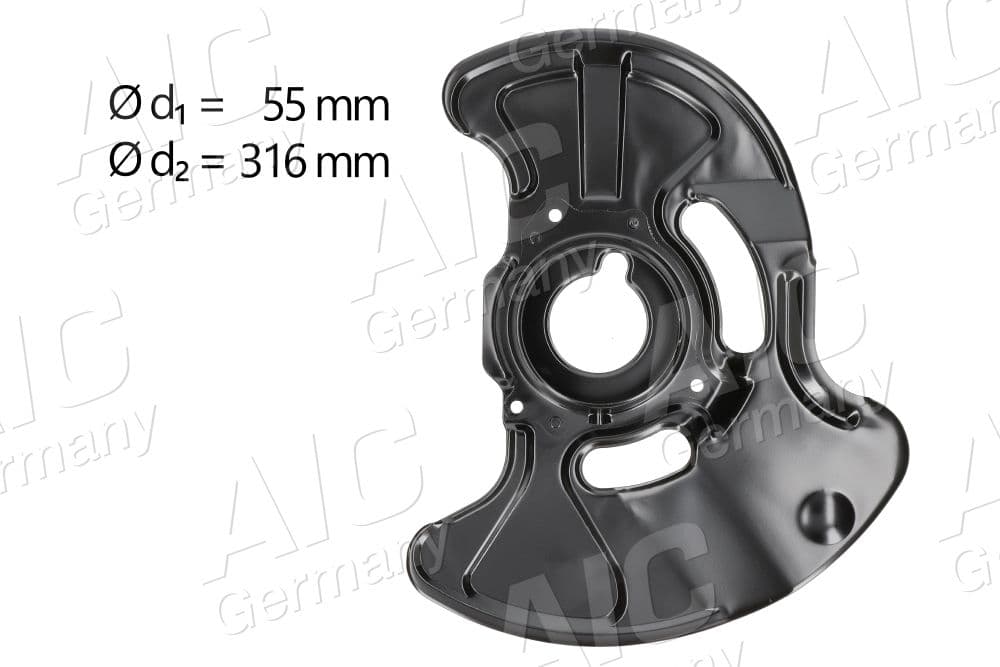 protectie stropire,disc frana AIC Calitatea originală 55193