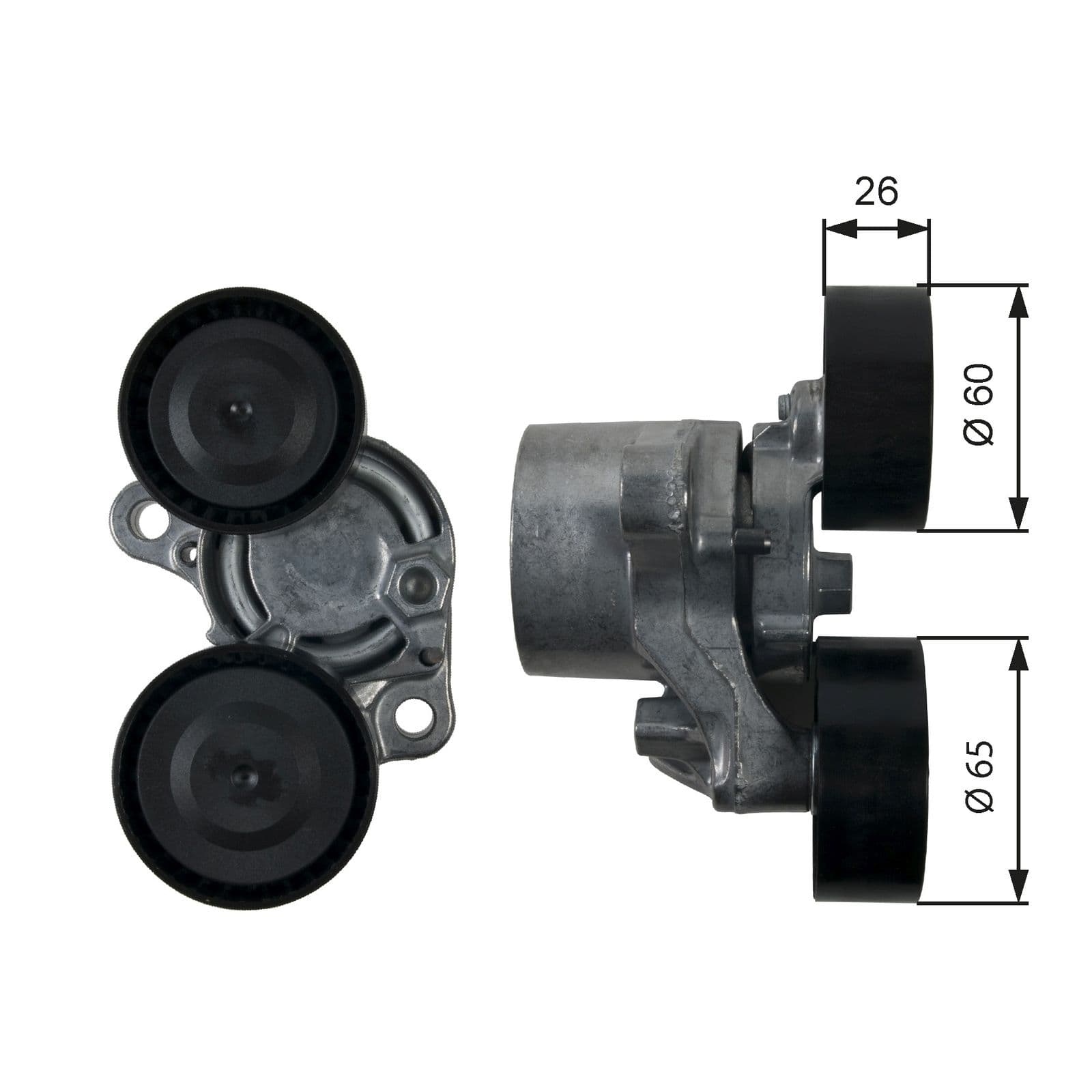 Intinzator curea, curea distributie GATES T39199