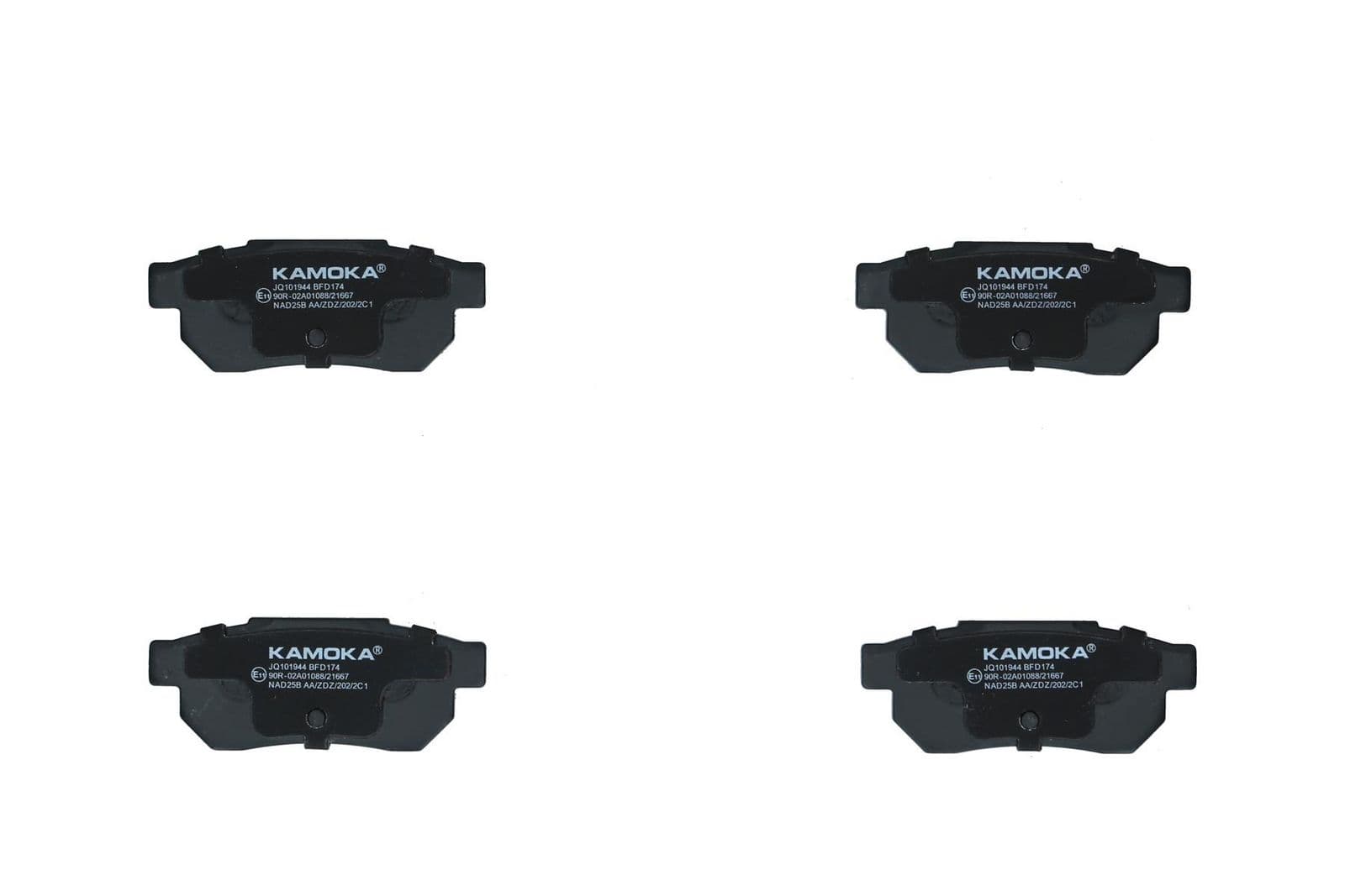 set placute frana,frana disc KAMOKA JQ101944