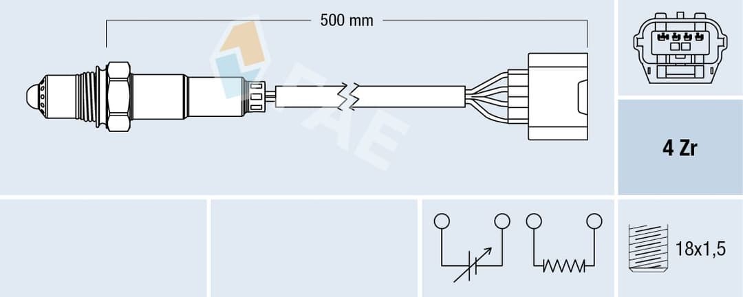 Sonda Lambda FAE 77583