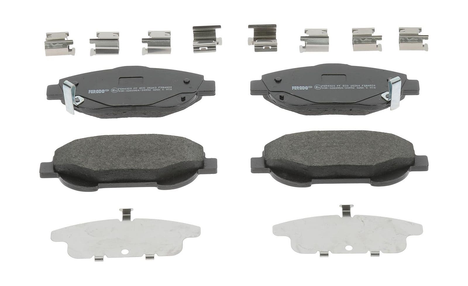 set placute frana,frana disc FERODO PREMIER FDB4824
