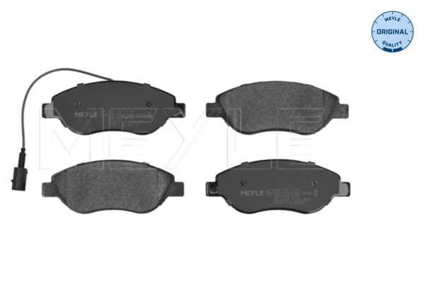 set placute frana,frana disc MEYLE -ORIGINAL: True to OE. 025 237 1119