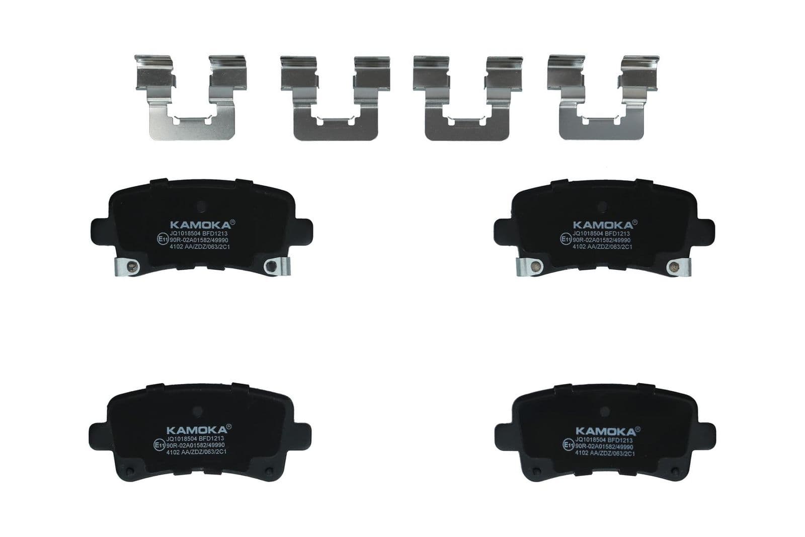 set placute frana,frana disc KAMOKA JQ1018504