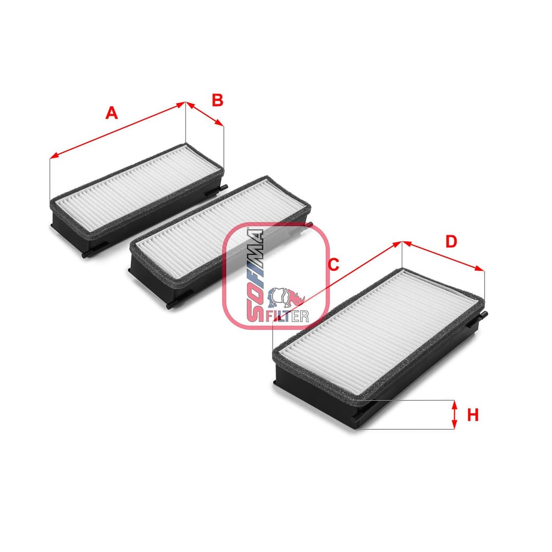 Filtru, aer habitaclu SOFIMA S 3070 C