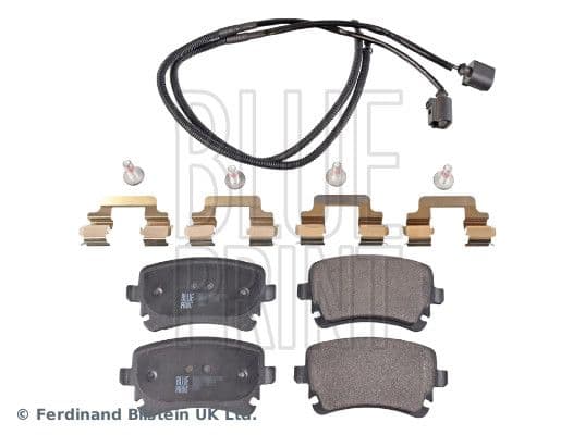 set placute frana,frana disc BLUE PRINT ADV184263