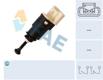 Comutator lumini frana FAE 24903