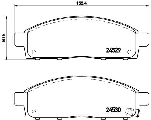 set placute frana,frana disc BREMBO PRIME LINE P 54 038