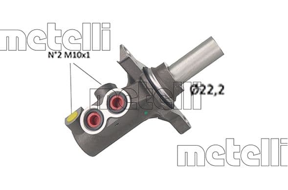 Pompa centrala, frana METELLI 05-1276