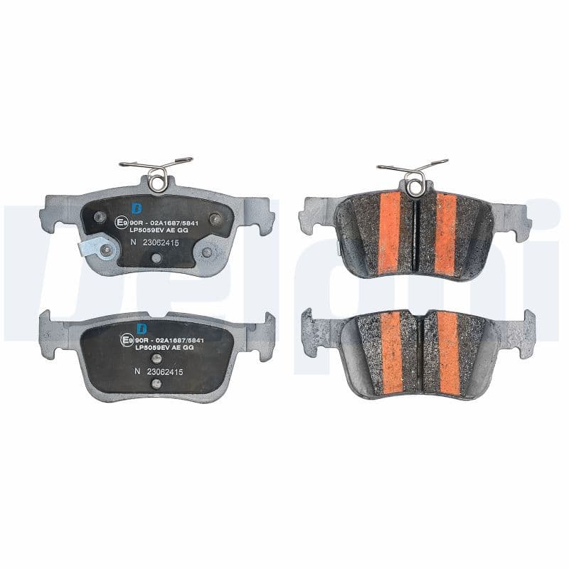 set placute frana,frana disc DELPHI LP5059EV