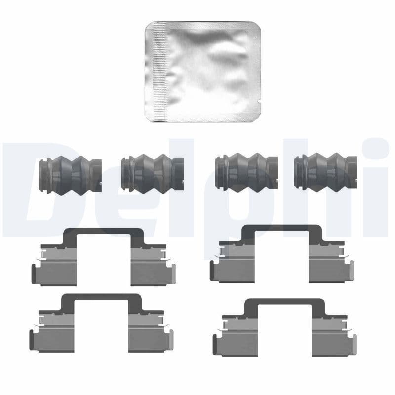 Set accesorii, placute frana DELPHI LX0769
