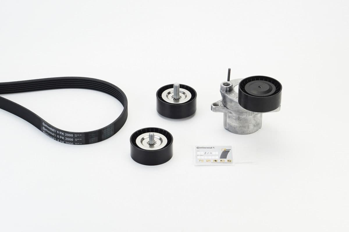 Set curea transmisie cu caneluri CONTINENTAL CTAM 6PK2000K1
