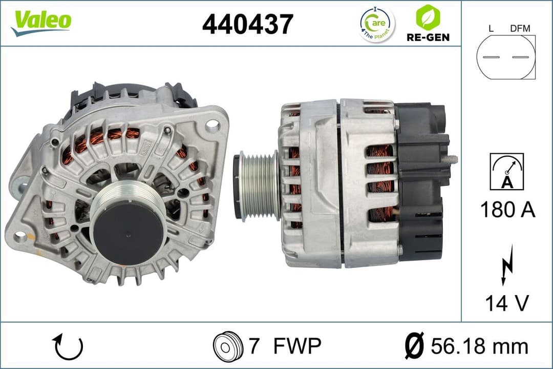 Generator / Alternator VALEO 440437
