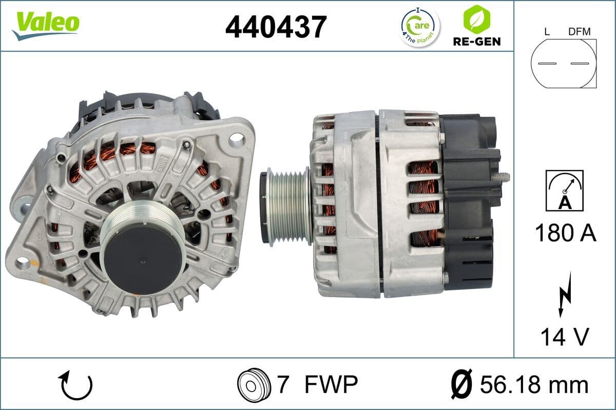 Generator / Alternator VALEO 440437