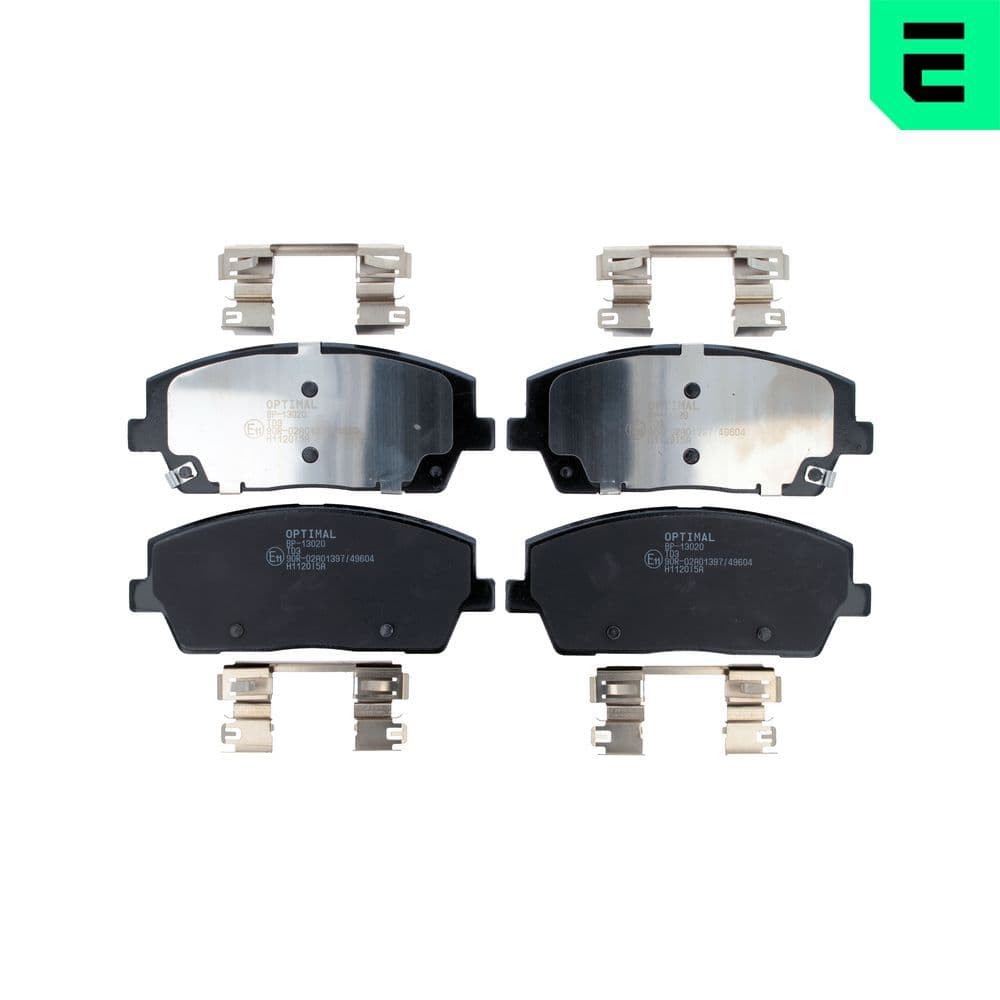 set placute frana,frana disc OPTIMAL BP-13020