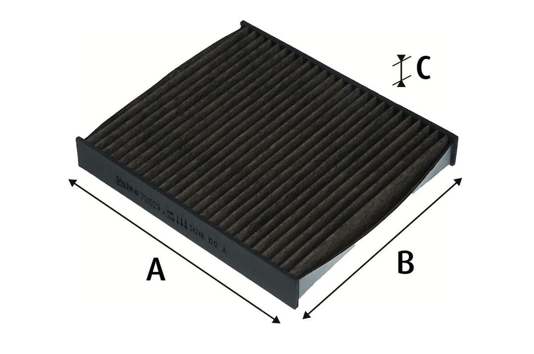 Filtru, aer habitaclu VALEO 701029