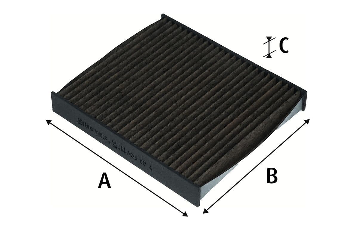 Filtru, aer habitaclu VALEO 701029