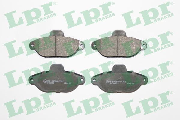 set placute frana,frana disc LPR 05P1191