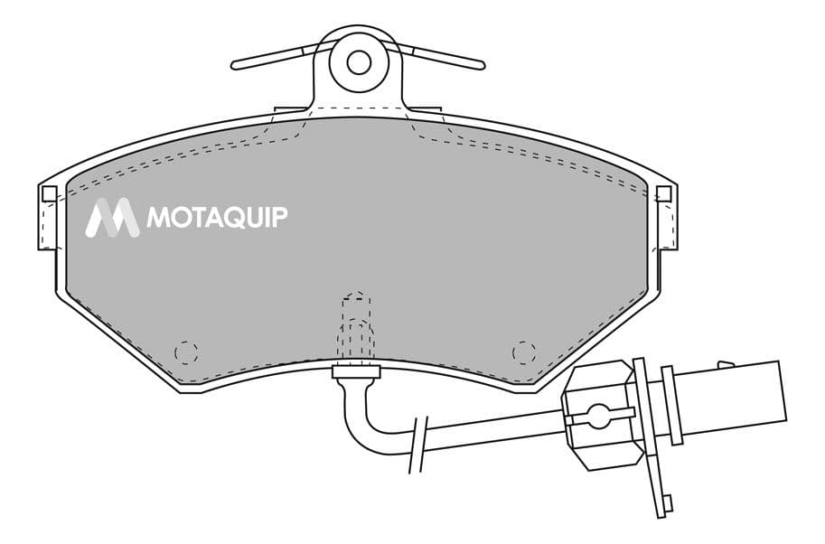 set placute frana,frana disc MOTAQUIP LVXL1016