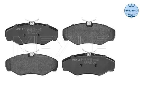 set placute frana,frana disc MEYLE -ORIGINAL: True to OE. 025 230 9918