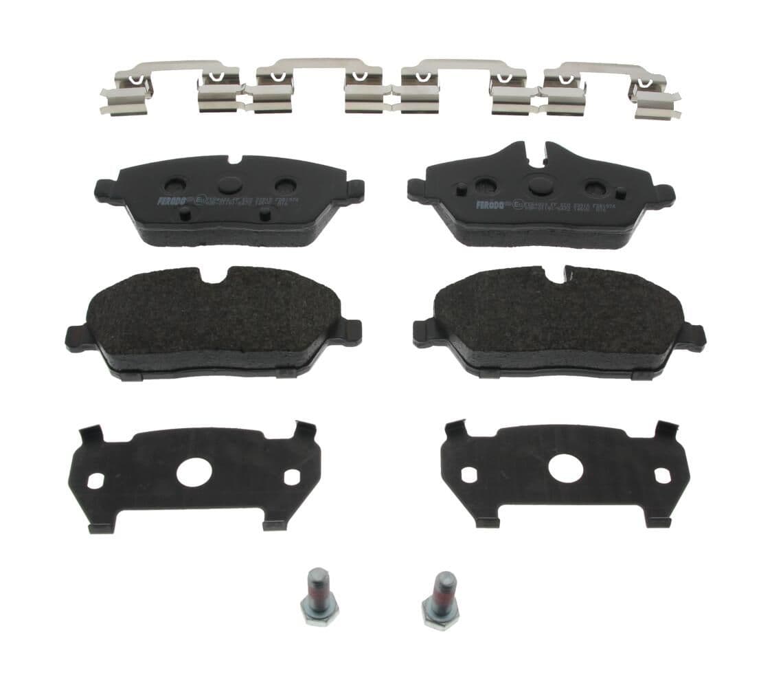 set placute frana,frana disc FERODO PREMIER ECO FRICTION FDB1974